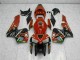 Red 2005-2006 Honda CBR600RR Motorcycle Fairing