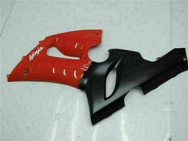 Red 2005-2006 Kawasaki ZX6R Motorcycle Fairing Red 2005-2006 Kawasaki ZX6R Motorcycle Fairing