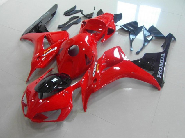 Red 2006-2007 Honda CBR1000RR Motorcycle Fairings Red 2006-2007 Honda CBR1000RR Motorcycle Fairings