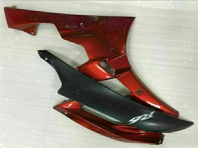 Red 2006-2007 Yamaha YZF R6 Motorcycle Fairings
