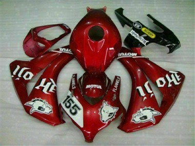 Red 2008-2011 Honda CBR1000RR Motorcycle Fairing