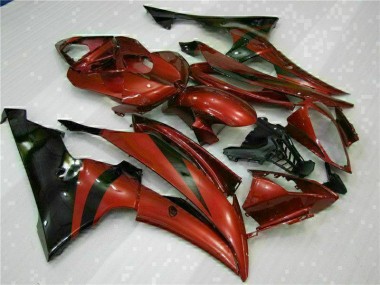 Red 2008-2016 Yamaha YZF R6 Motorcycle Bodywork