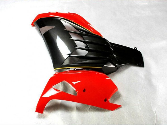 Red 2012-2021 Kawasaki ZX14R ZZR1400 Motorcycle Fairings