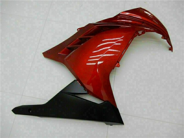 Red 2013-2016 Kawasaki EX300 Motorcycle Fairings