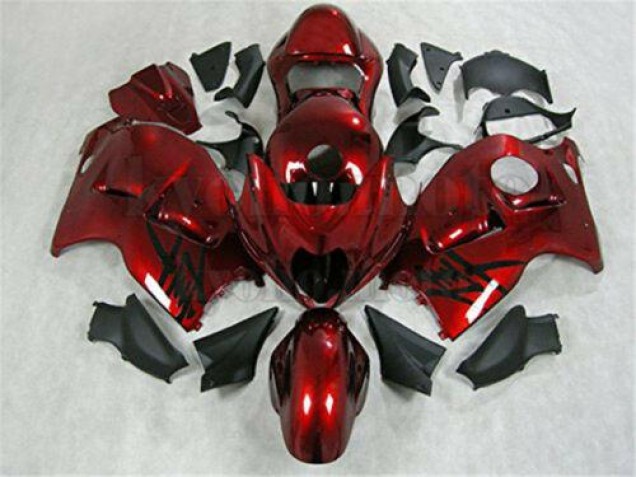 Red Black 1996-2007 Suzuki GSXR 1300 Hayabusa Motorcycle Fairings Red Black 1996-2007 Suzuki GSXR 1300 Hayabusa Motorcycle Fairings