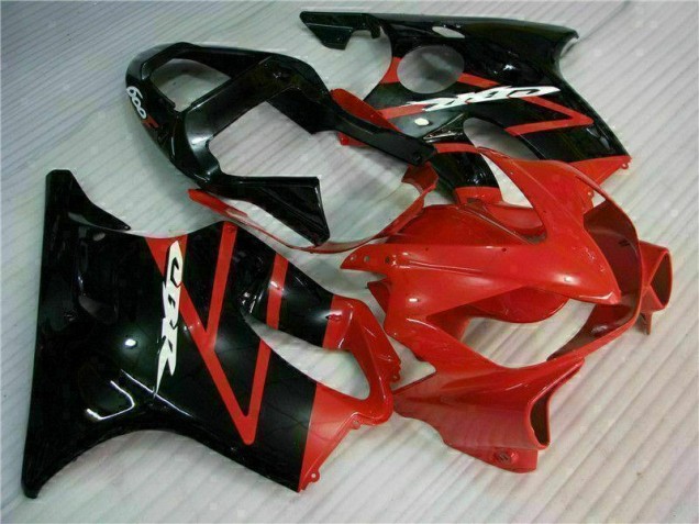 Red Black 2001-2003 Honda CBR600 F4i Motorcycle Fairing Red Black 2001-2003 Honda CBR600 F4i Motorcycle Fairing