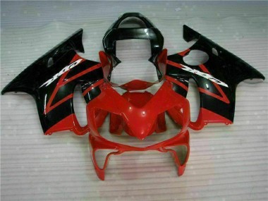 Red Black 2001-2003 Honda CBR600 F4i Motorcycle Fairing