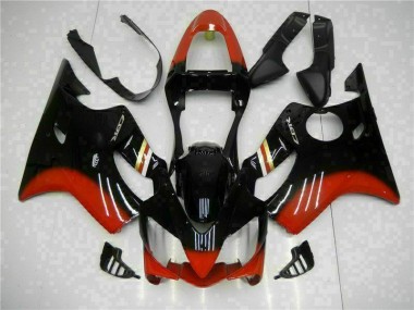 Red Black 2001-2003 Honda CBR600 F4i Motorcycle Fairings