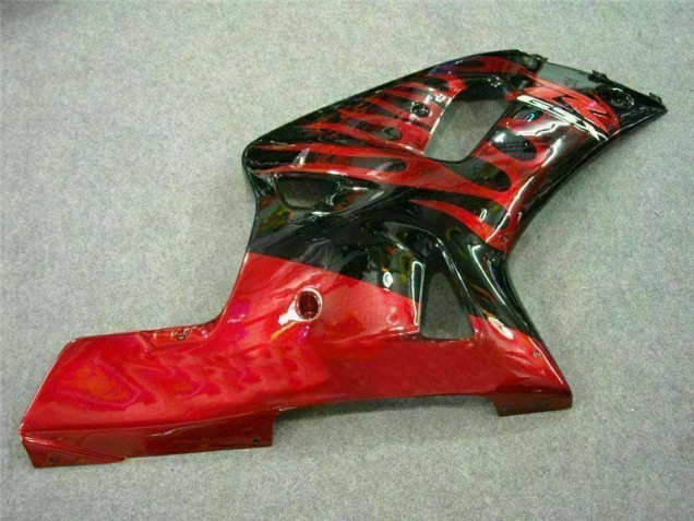 Red Black 2001-2003 Suzuki GSXR 600/750 Motorcycle Fairings