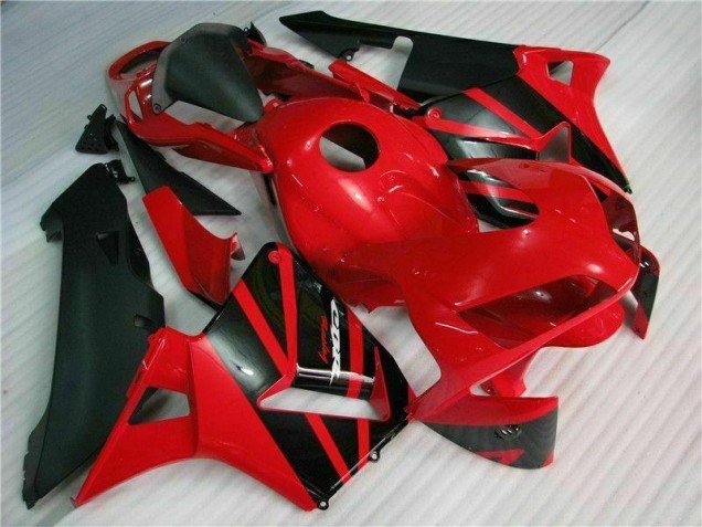 Red Black 2003-2004 Honda CBR600RR Motorcycle Fairing Kits