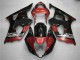 Red Black 2003-2004 Suzuki GSXR 1000 Motorcycle Fairings Red Black 2003-2004 Suzuki GSXR 1000 Motorcycle Fairings