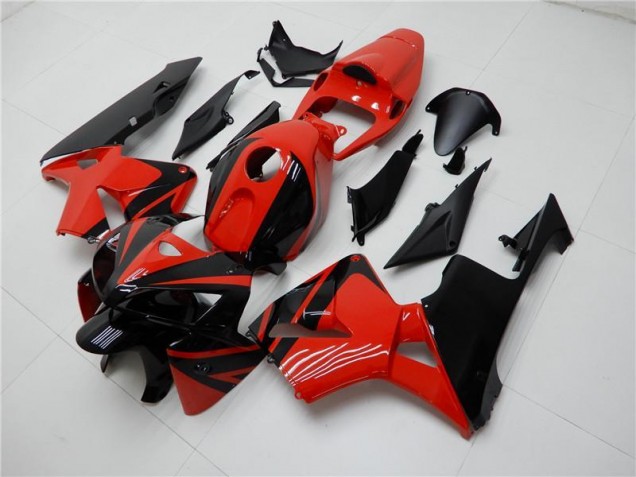 Red Black 2005-2006 Honda CBR600RR Motorcycle Fairing