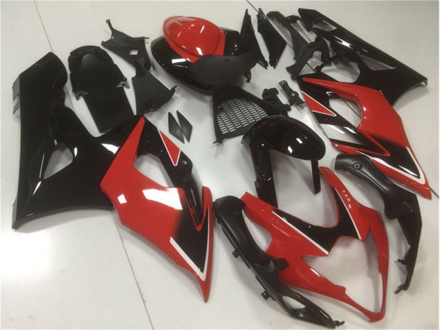 Red Black 2005-2006 Suzuki GSXR 1000 Motorcycle Fairing Kits Red Black 2005-2006 Suzuki GSXR 1000 Motorcycle Fairing Kits