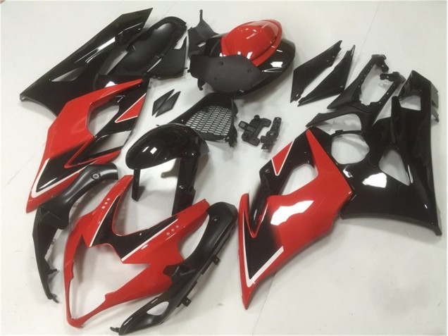 Red Black 2005-2006 Suzuki GSXR 1000 Motorcycle Fairing Kits Red Black 2005-2006 Suzuki GSXR 1000 Motorcycle Fairing Kits