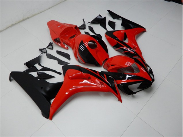 Red Black 2006-2007 Honda CBR1000RR Motorcycle Fairing Red Black 2006-2007 Honda CBR1000RR Motorcycle Fairing