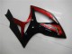 Red Black 2006-2007 Suzuki GSXR 600/750 Motorcycle Fairings