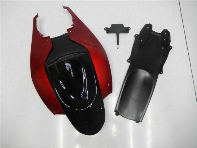 Red Black 2006-2007 Suzuki GSXR 600/750 Motorcycle Fairings