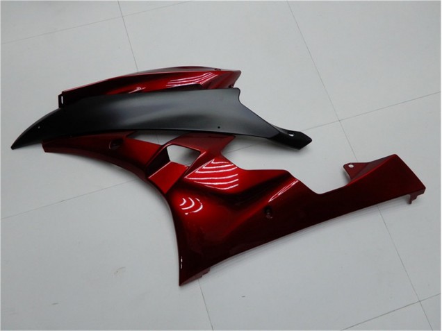 Red Black 2006-2007 Yamaha YZF R6 Motorcycle Fairing