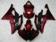Red Black 2008-2016 Yamaha YZF R6 Motorcycle Bodywork