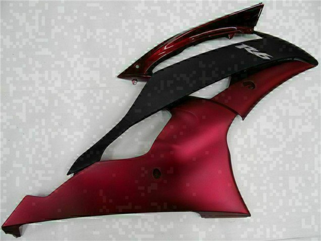 Red Black 2008-2016 Yamaha YZF R6 Motorcycle Bodywork