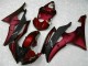 Red Black 2008-2016 Yamaha YZF R6 Motorcycle Bodywork