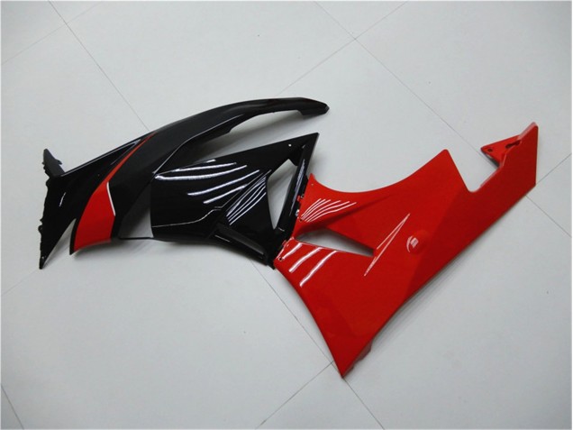 Red Black 2009-2012 Kawasaki ZX6R Motorcycle Fairings Red Black 2009-2012 Kawasaki ZX6R Motorcycle Fairings