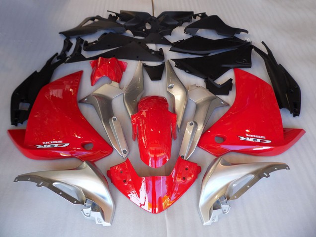 Red Black 2013-2015 Honda CBR500RR Motorcycle Fairings