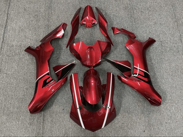 Red Black 2015-2019 Yamaha YZF R1 Motorcycle Fairings
