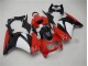 Red Black White 2008-2012 Kawasaki EX250 Motorcycle Fairings