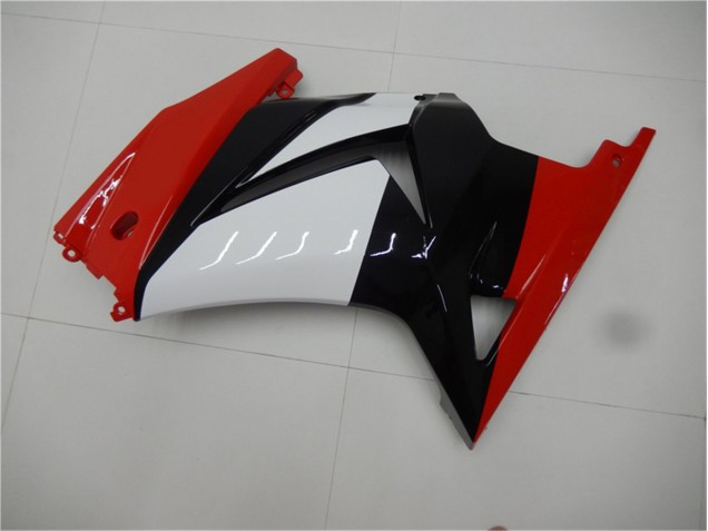 Red Black White 2008-2012 Kawasaki EX250 Motorcycle Fairings