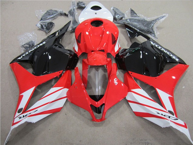 Red Black White 2009-2012 Honda CBR600RR Motorcycle Fairing