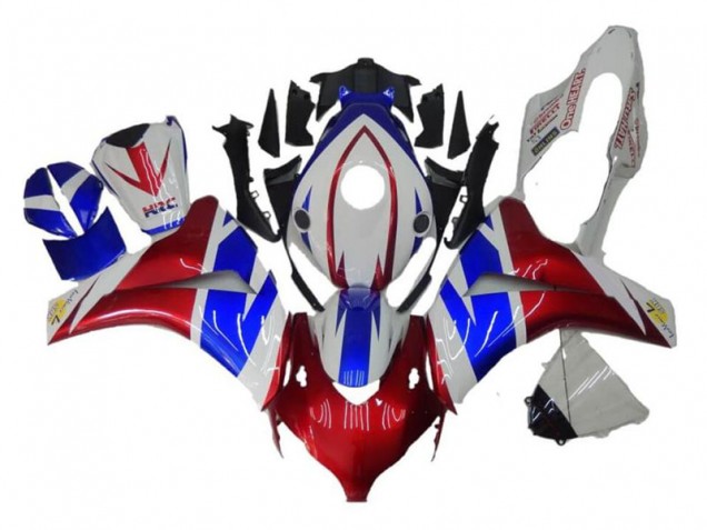 Red Blue White 2008-2011 Honda CBR1000RR Motorcycle Fairings Red Blue White 2008-2011 Honda CBR1000RR Motorcycle Fairings