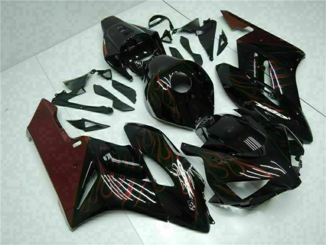 Red Flame 2004-2005 Honda CBR1000RR Motorcycle Fairings