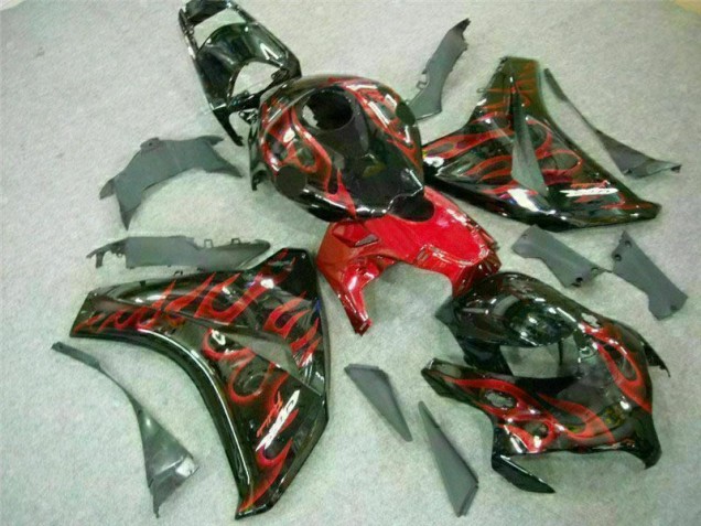 Red Flame 2008-2011 Honda CBR1000RR Motorcycle Fairing Red Flame 2008-2011 Honda CBR1000RR Motorcycle Fairing