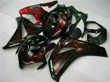 Red Flame 2008-2011 Honda CBR1000RR Motorcycle Fairings