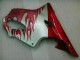 Red Flame Silver 2001-2003 Honda CBR600 F4i Motorcycle Fairings Red Flame Silver 2001-2003 Honda CBR600 F4i Motorcycle Fairings