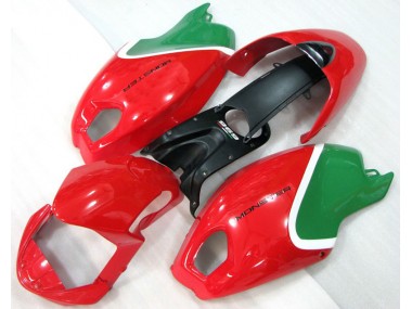 Red Green Monster 2008-2012 Ducati Monster 696 Motorcycle Fairings