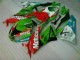 Red Green Motocard 2009-2012 Kawasaki ZX6R Motorcycle Fairings
