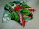 Red Green Motocard 2009-2012 Kawasaki ZX6R Motorcycle Fairings