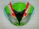 Red Green Motocard 2009-2012 Kawasaki ZX6R Motorcycle Fairings