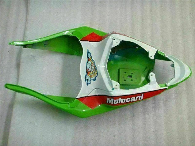 Red Green Motocard 2009-2012 Kawasaki ZX6R Motorcycle Fairings