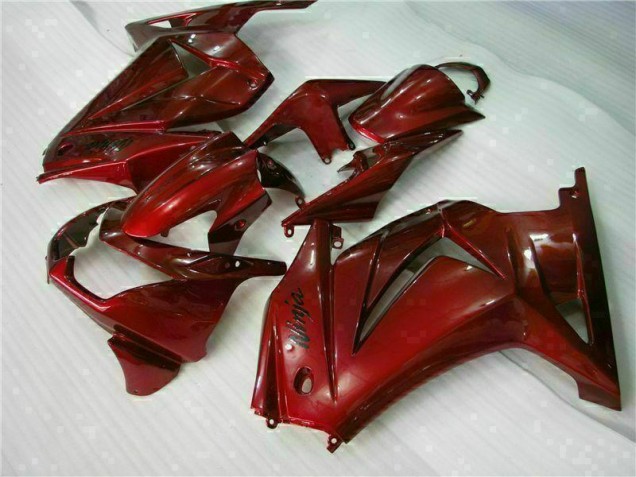 Red Ninja 2008-2012 Kawasaki EX250 Motorcycle Fairings Red Ninja 2008-2012 Kawasaki EX250 Motorcycle Fairings
