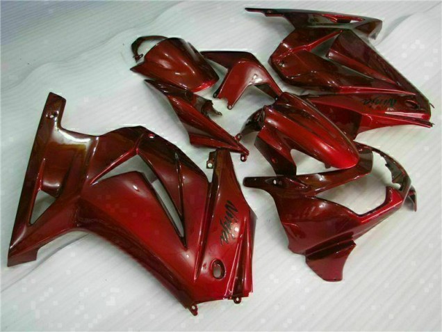 Red Ninja 2008-2012 Kawasaki EX250 Motorcycle Fairings Red Ninja 2008-2012 Kawasaki EX250 Motorcycle Fairings