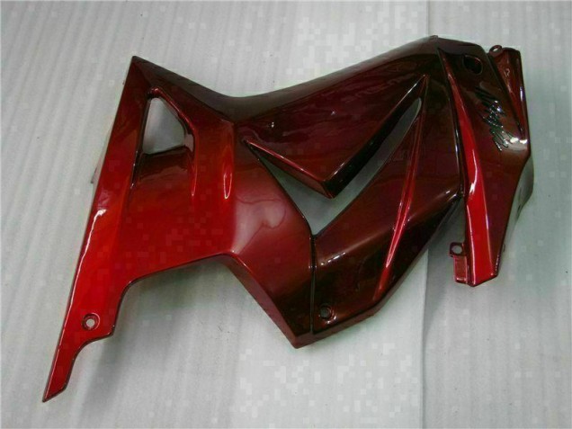 Red Ninja 2008-2012 Kawasaki EX250 Motorcycle Fairings Red Ninja 2008-2012 Kawasaki EX250 Motorcycle Fairings
