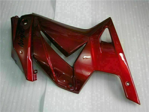Red Ninja 2008-2012 Kawasaki EX250 Motorcycle Fairings Red Ninja 2008-2012 Kawasaki EX250 Motorcycle Fairings
