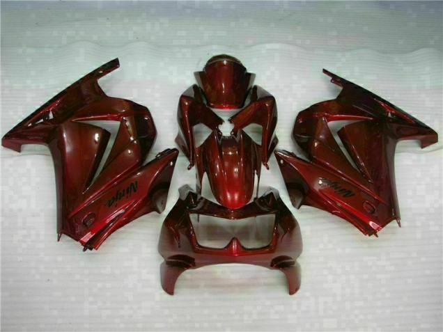 Red Ninja 2008-2012 Kawasaki EX250 Motorcycle Fairings Red Ninja 2008-2012 Kawasaki EX250 Motorcycle Fairings