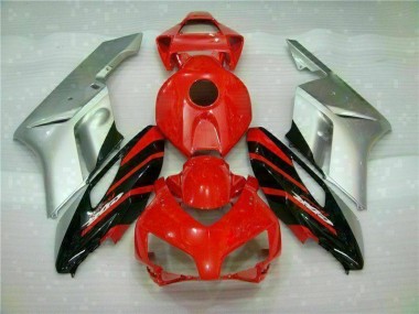 Red Silver 2004-2005 Honda CBR1000RR Motorcycle Fairings