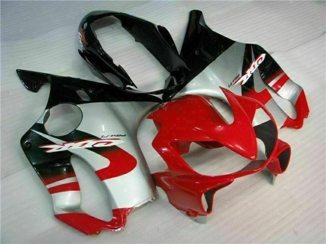 Red Silver 2004-2007 Honda CBR600 F4i Motorcycle Fairing