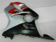 Red Silver 2004-2007 Honda CBR600 F4i Motorcycle Fairing