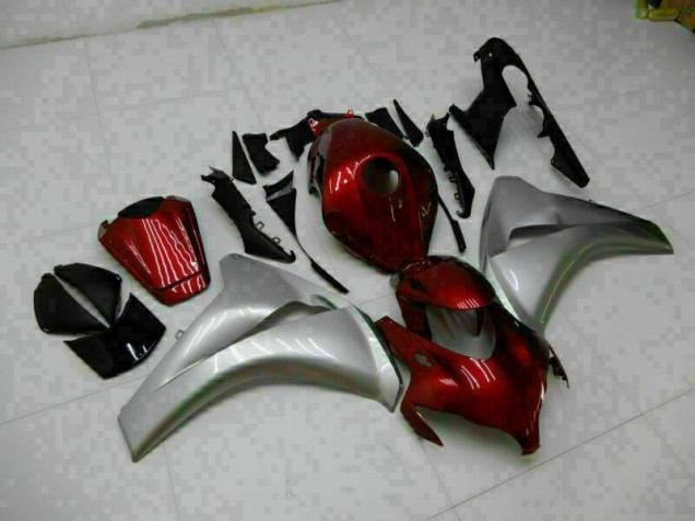 Red Silver 2008-2011 Honda CBR1000RR Motorcycle Bodywork Red Silver 2008-2011 Honda CBR1000RR Motorcycle Bodywork
